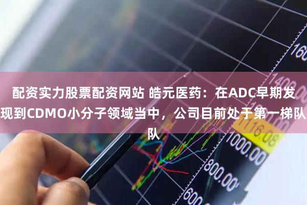 配资实力股票配资网站 皓元医药：在ADC早期发现到CDMO小分子领域当中，公司目前处于第一梯队