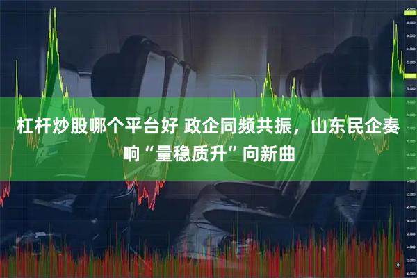 杠杆炒股哪个平台好 政企同频共振，山东民企奏响“量稳质升”向新曲